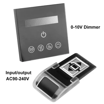

Touch Led Dimmer Remote Control 220 V Lamps Output 0-10v Led Dimmer 220v 110v Light Dimmer 220v Variateur De Lumiere