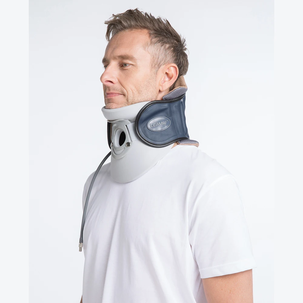 

LEAMAI Inflatable Medical Cervical Traction Device Relief Neck and Upper Back Pain Portable Home Use Cervical Vertebra Tractor