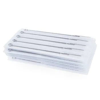 

50pcs Mixed Tattoo Needles 10 Sizes Round For Liner Shader Magnum 3 5 7 9 RS