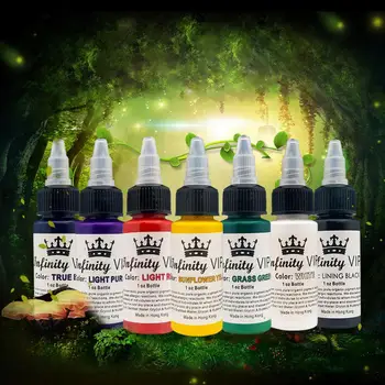 

XY Fancy Natural Plant Tattoo Pigment Permanent Makeup Bottle Tattoos Ink Pigment for Body Beauty Art Supplies