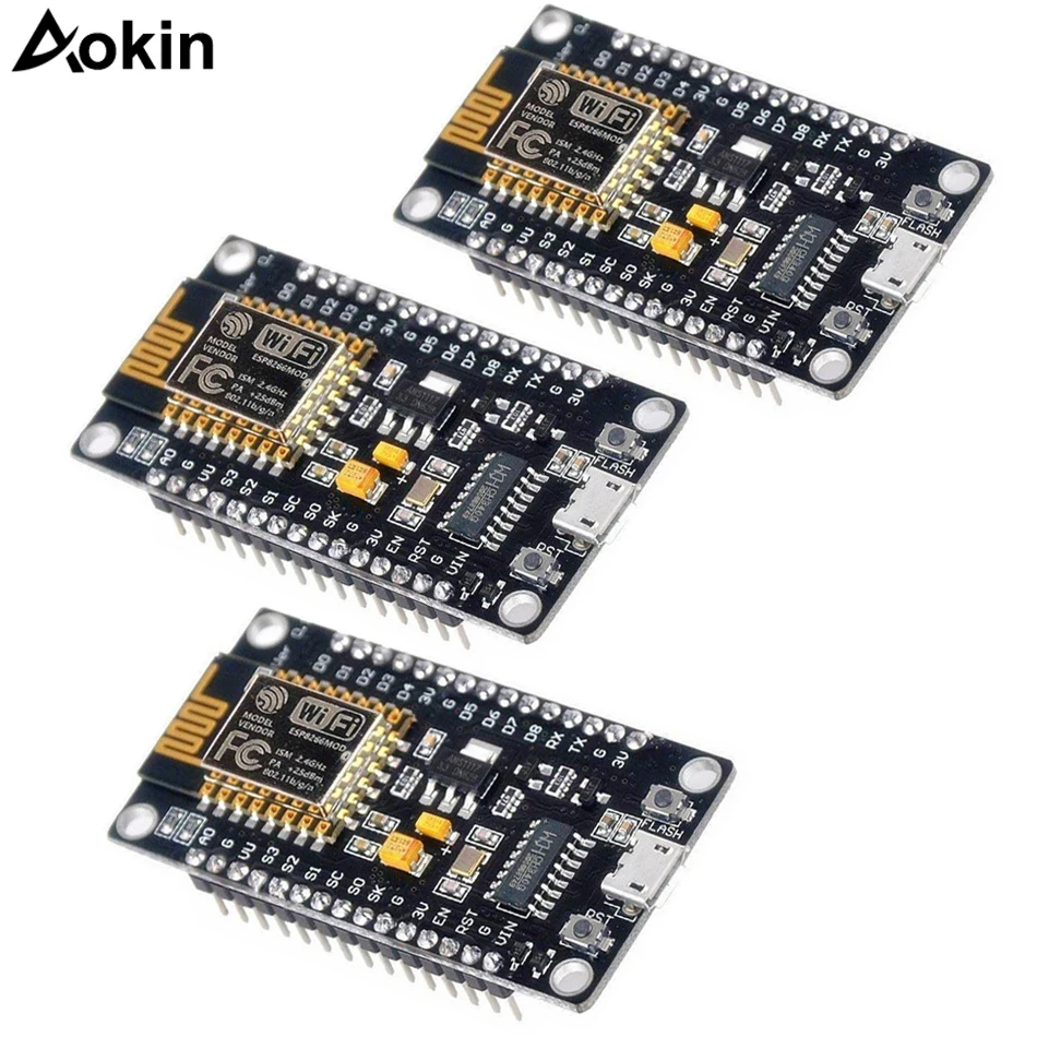 Модуль беспроводной связи NodeMcu 50 шт./лот V3 4 МБ Lua Wi Fi макетная плата на базе ESP8266 для