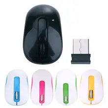 2,4 ГГц беспроводной оптическая игровая мышь 16 рабочих каналы с USB 2,0 приемник 5 цветов для портативных ПК