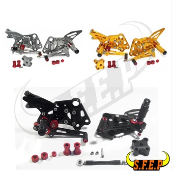 

CNC Adjustable Rearset Foot Pegs Rest Pedal For KTM RC125 RC390 2014-2015-2016-2017-2018