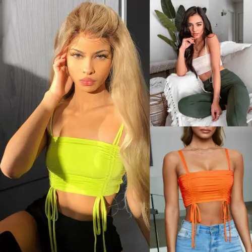 2019 أزياء المرأة عارضة كاميس المحاصيل قمم سترة تي شيرت قبالة الكتف أكمام تي شيرت