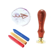 Подпись индивидуальная восковая печать штамп полет бумажный самолет