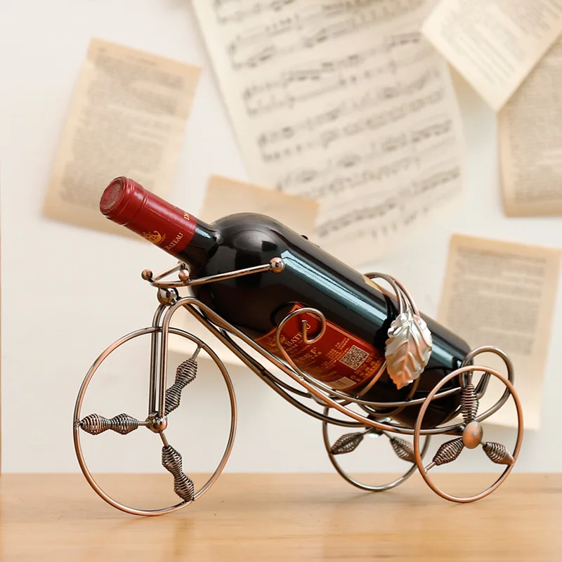Wine Rack European Creative Home Decoration Modern Simple Cool Grape Bottle Household Holders Decorations Ornaments | Дом и сад