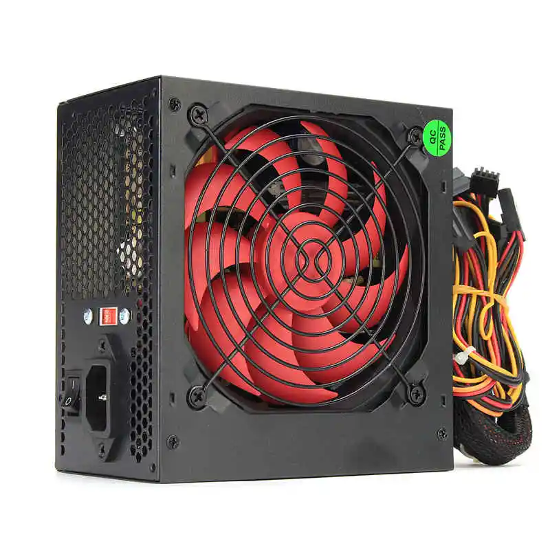 750 W PSU ATX 12 V الألعاب PC امدادات الطاقة 24Pin/PCI/SATA/ATX 700 والت 12 سنتيمتر مروحة جديد وحدة إمداد الطاقة للكمبيوتر ل BTC