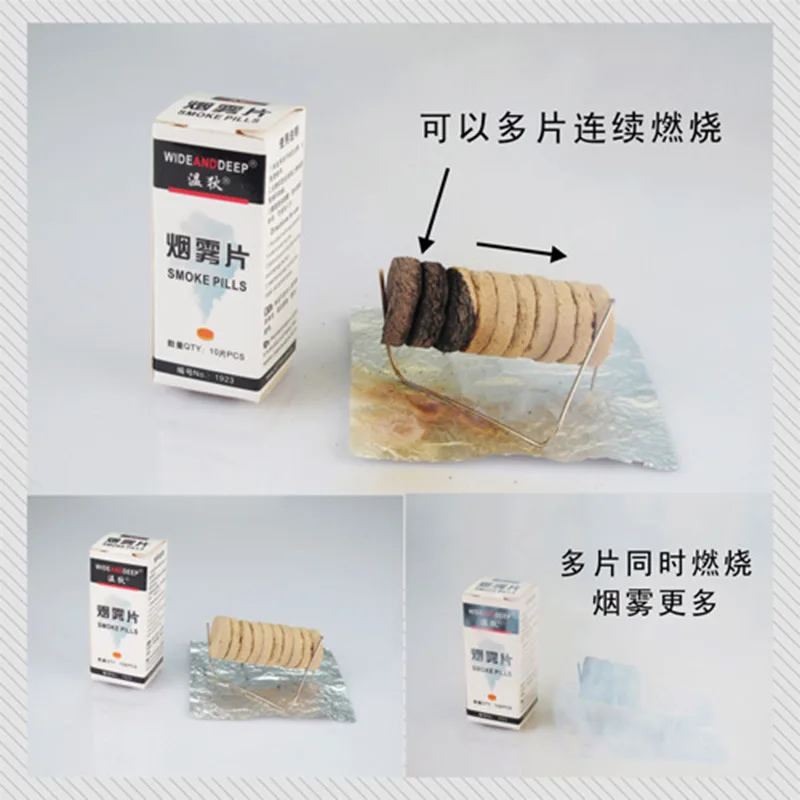 10x Portrait Smoke Pills Cake Performance White Smoke Effect Photo Prop For Halloween Christmas New Year's Party Of Art Of Photo 10x Portrait Smoke Pills Cake Performance White Smoke Effect Photo Prop For Halloween Christmas New Year's Party Of Art Of Photo