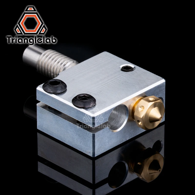 Online Trianglelab v6 Volcano hotend 12V 24V remote Bowen print J head Hotend and cooling fan bracket for E3D HOTEND for PT100