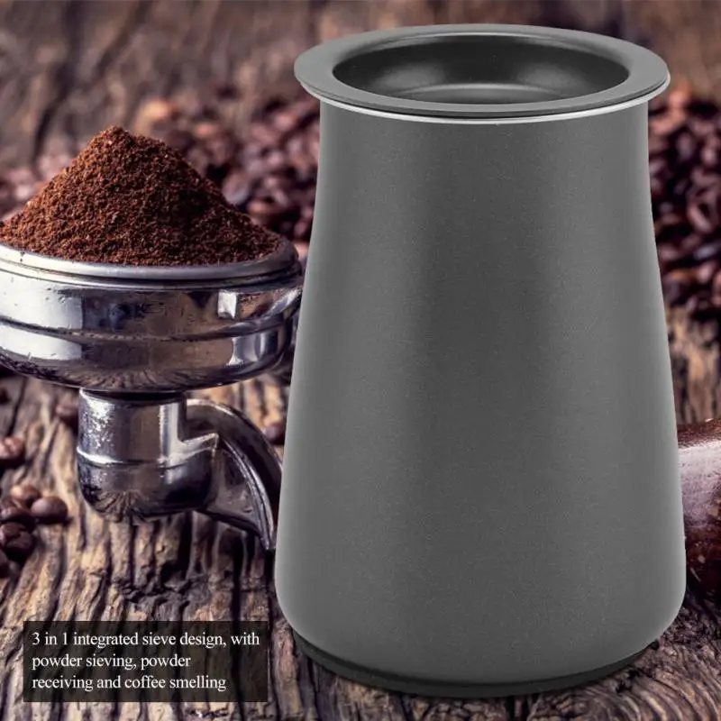 

Stainless Steel Coffee Powder Sieve Dustproof Flour Filter Cup Grinder Accessory Coffee Mesh Strainer Sieve NEW New
