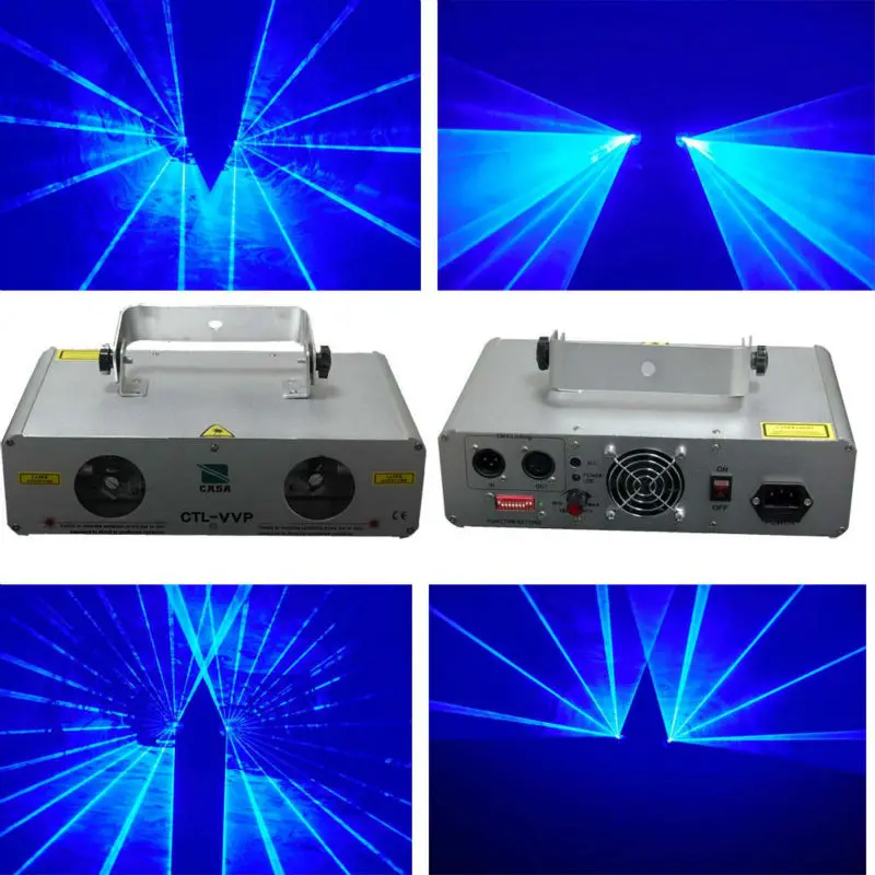 

NEW 600mW blue laser light stage DJ club party light DMX laser show system