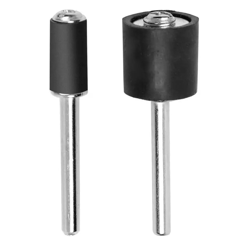 100pcs Wool Felt Polishing Buffing Round Wheel Tool 2 Shank For Rotary FP