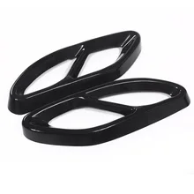Qualité supérieure pour Mercedes Benz GLC A B C EClass W205 coupé W213 W176 W246 2016-17 accessoire de voiture AMG garniture de couvercle d'échappement 304 Stee