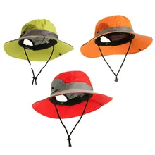 Панама в стиле унисекс Рыбалка Охота Boonie солнцезащитная Кепка военные широкие полями Лоскутная Женская мужская шапка открытый ведро шляпы