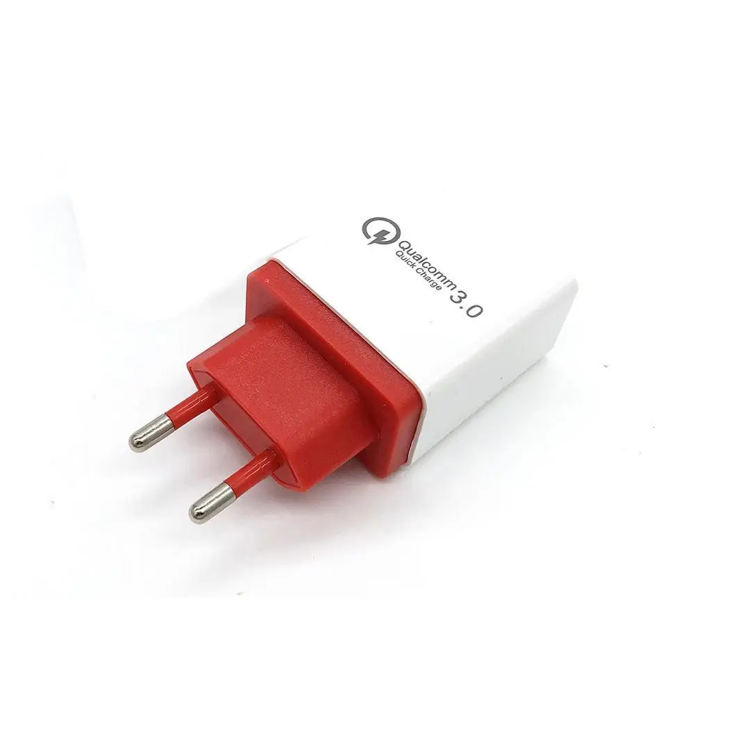

Durable Practical Portable 3 USB Ports Fast Charger 220V EU Type, Type Home Phone Charging 3100mA 12V Tool