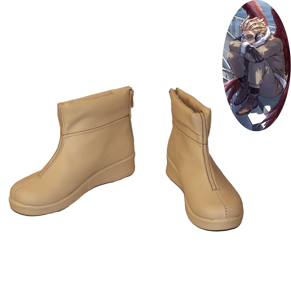 

My Hero Academia Boku No Hero Academia Hawks Cosplay Shoes Men Boots