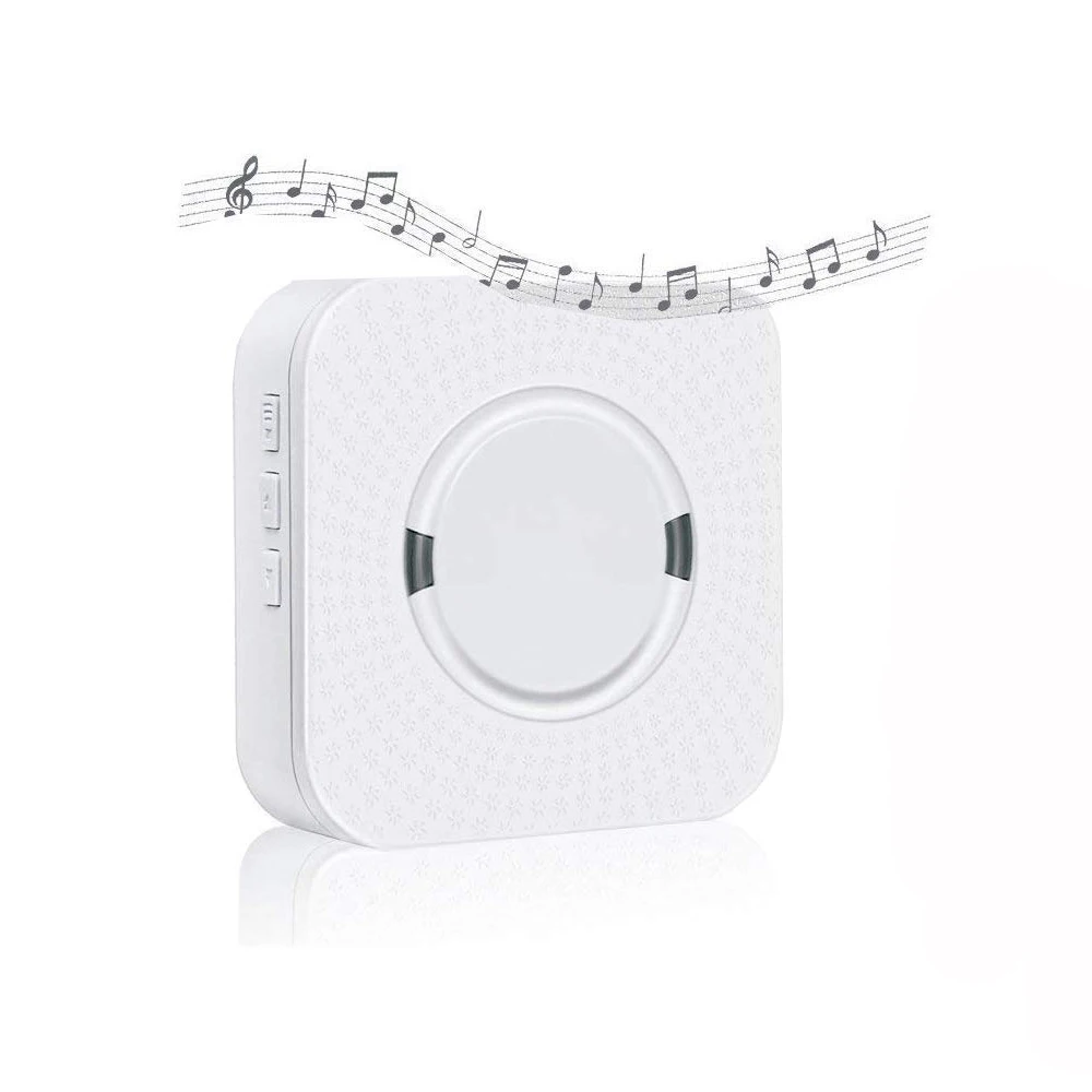EU/US/UK Plug Muti Songs Optional Waterproof Touch Button Smart Home Welcome Doorbell Alarm Intelligent Wireless Doorbell EU/US/UK Plug Muti Songs Optional Waterproof Touch Button Smart Home Welcome Doorbell Alarm Intelligent Wireless Doorbell