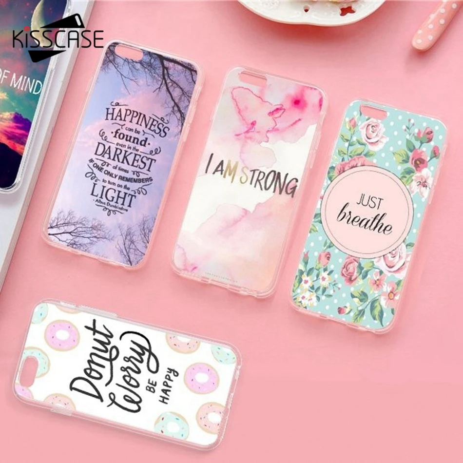 KISSCASE Colorful Silicone Case For Samsung Galaxy A3 A6 A8 2017 2018 Pattern Soft J3 J6 J8 |