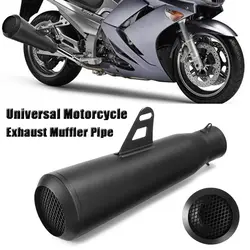 51 мм мотоцикл глушитель универсальный для Kawasaki, для Honda, для Yamaha выхлопные глушители из нержавеющей стали выхлопная труба