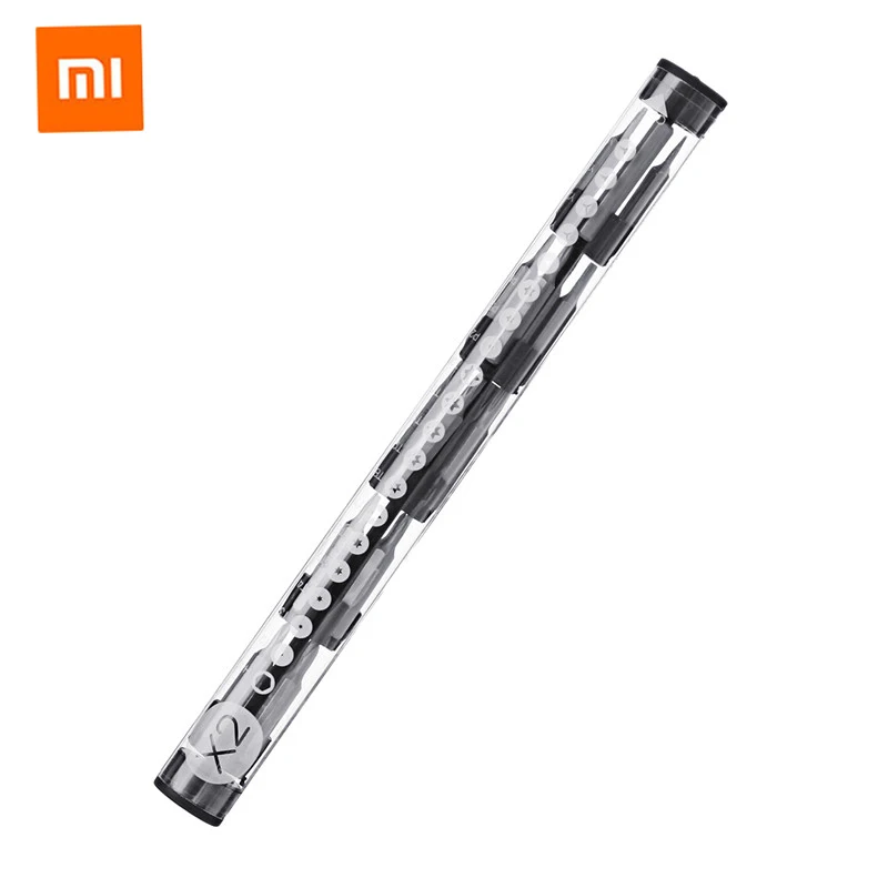 

XIAOMI 20pcs X2 Hex/Pentagram/Torx Alloy Steel Screwdriver Bit Set Hex Shank Screwdriver Accessories For Home