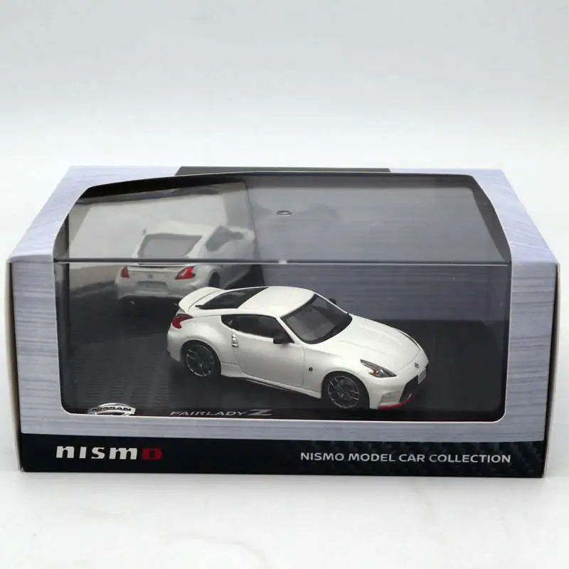 1:43 Kyosho FAIRLADY Z NISMO Z34 литые под давлением модели игрушки автомобиль белый Ограниченная серия Коллекция