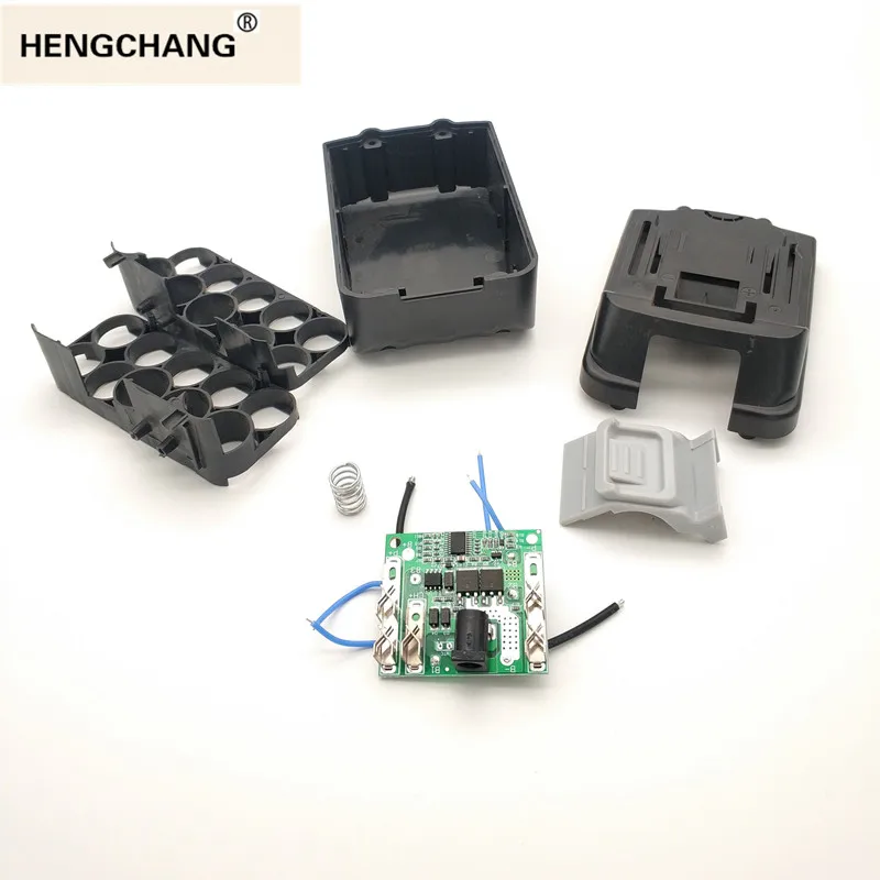 

18V Power Tools Battery Case with BMS 21v Battery Box Wireless Electric Angle Grinder Power Cutting Tool li-ion
