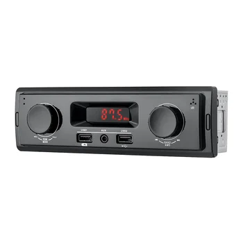 

1 Din Car Stereo 12V 2 In 1 Support FM Aux In USB Receiver Player Radio MP3 Auto Audio Stereo No Bluetooth No Remote Control