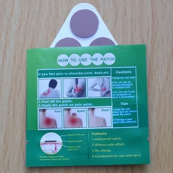 

Magnetic acupuncture patch Chinese herbal pain relief patch plaster for neck and shoulder pain knee pain relief