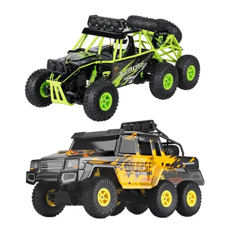 

RC Cars 1:18 Electric Six-wheel Drive Climbing Car 2.4G Remote Control Car High Speed Trucks Climbing Car Truck Toys for Childre