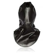 New Adult Games Black Fetish Hood Headgear PU Leather Restraint Bondage BDSM Bondage Sex Mask Hood Toys for Adult Products New Adult Games Black Fetish Hood Headgear PU Leather Restraint Bondage BDSM Bondage Sex Mask Hood Toys for Adult Products