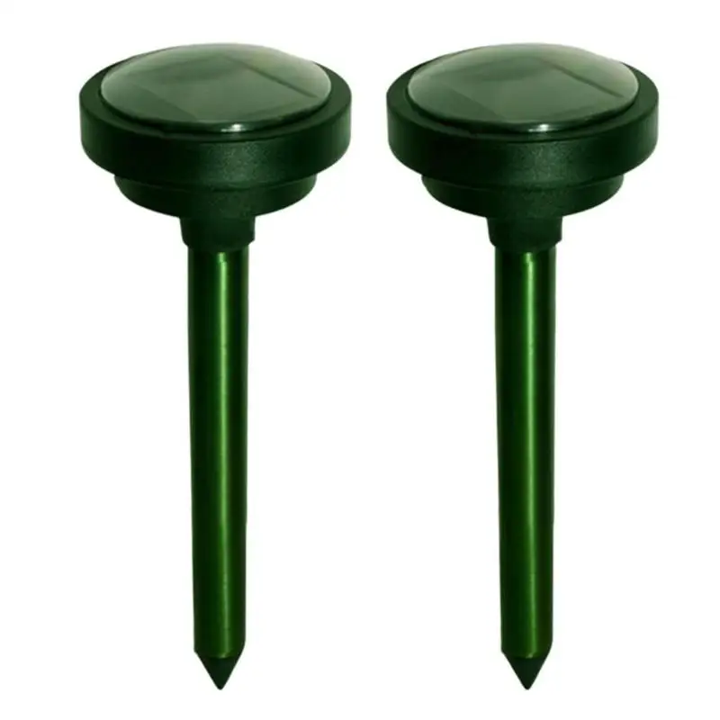 

2pcs Ultrasonic Solar Snake Rat Repeller Insect Repellent Animal Deterrent