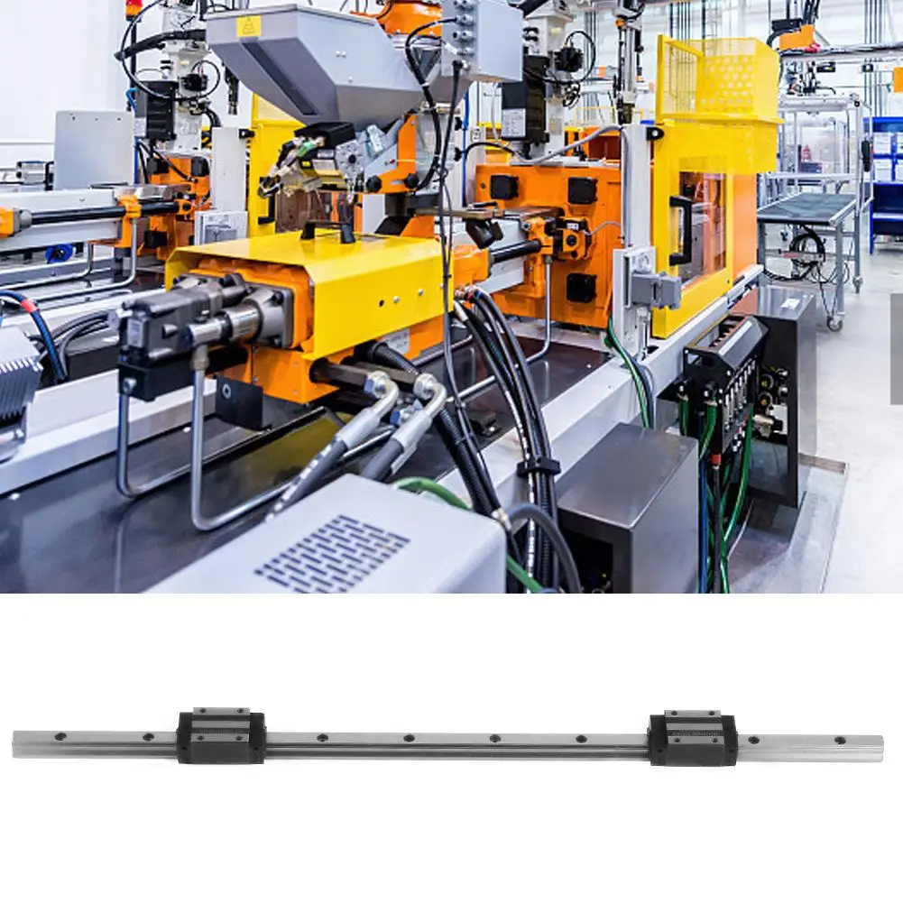 

1pc HGR20-600mm Linear Guide Rail + 2pcs Carriages Bearing Block Slider 600mm Guide Rail Slider