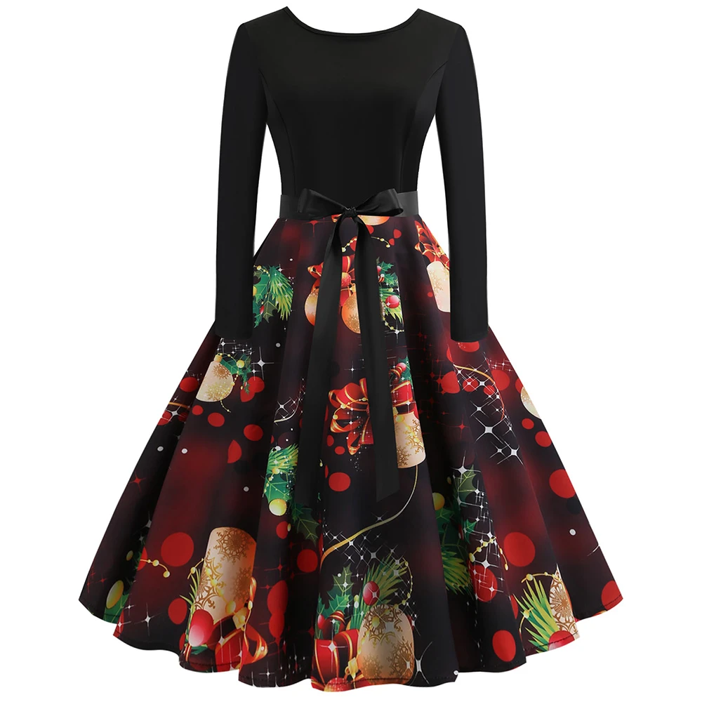 Christmas vintage dresses Clearance