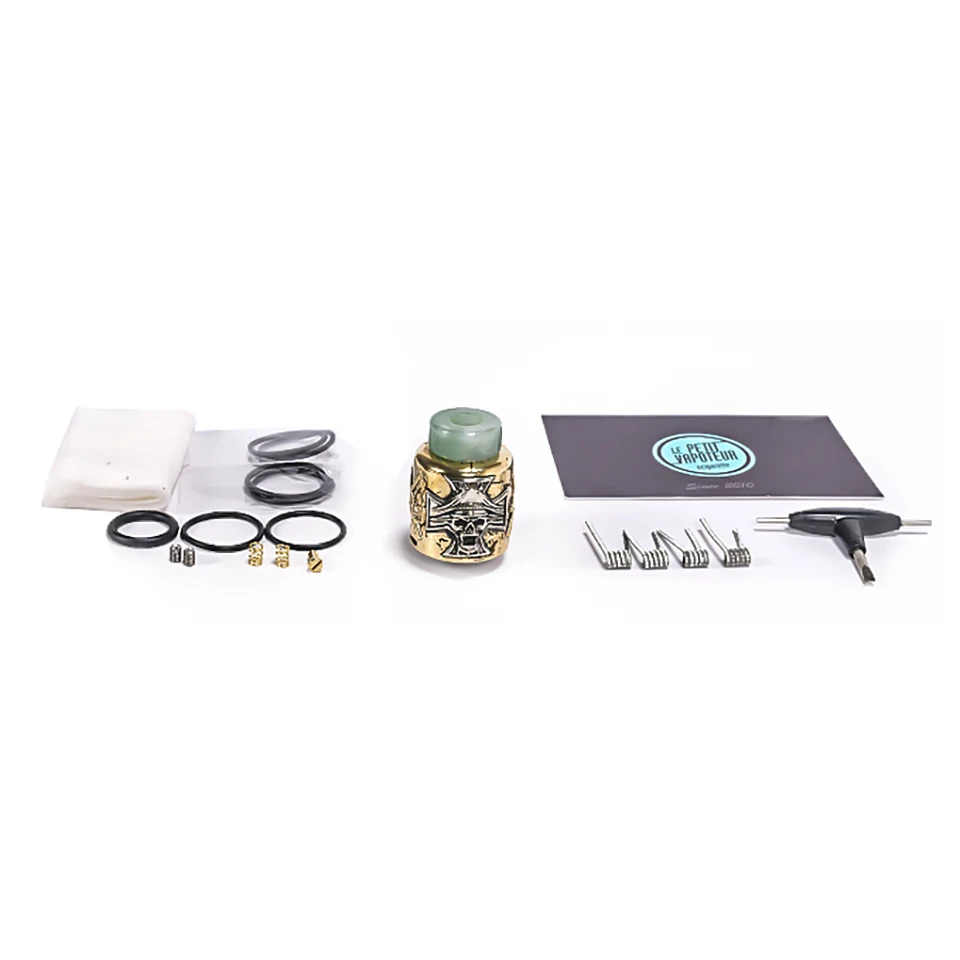 Оригинальный Fumytech Damnation RDA бак распылитель 24 мм ввиду капает сок заполнить Pin Vape