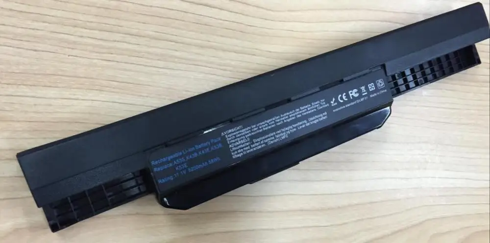 10,8 v 5200mah A32-K53 Аккумулятор для ноутбука ASUS K43 K43E K43J K43S K43SV K53 K53E K53F K53J K53S K53SV A43 A53