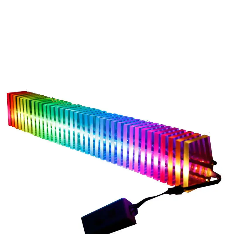 

LEORY DIY Square Audio Lamp Science Show Teaching Equipment Multiple Color Options Speaker For Birthday Gift