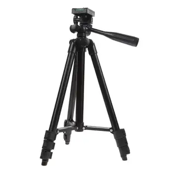 

Protable Camera Tripod Stand with Tilt Pan Head Carry Bag for Canon Nikon Sony DSLR Camera Camcorder Professional tripod stand