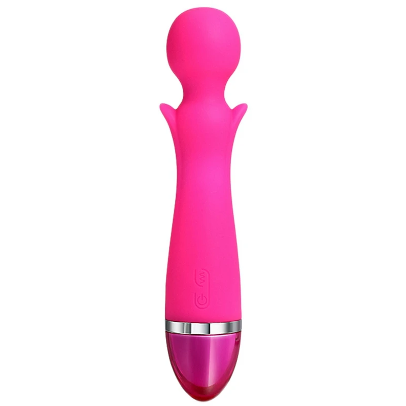 Aixiasia Мощный Волшебная палочка, вибратор оральные вибраторы для женщин Usb зарядка Секс-игрушки для пара 12 режимов для взрослых игрушка тела