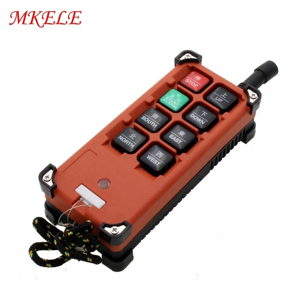 

F21-E1B(include 1 Transmitter And 1 Receiver)/6 Buttons 1 Speed Hoist Crane Remote Control Radio Uting Remote Control