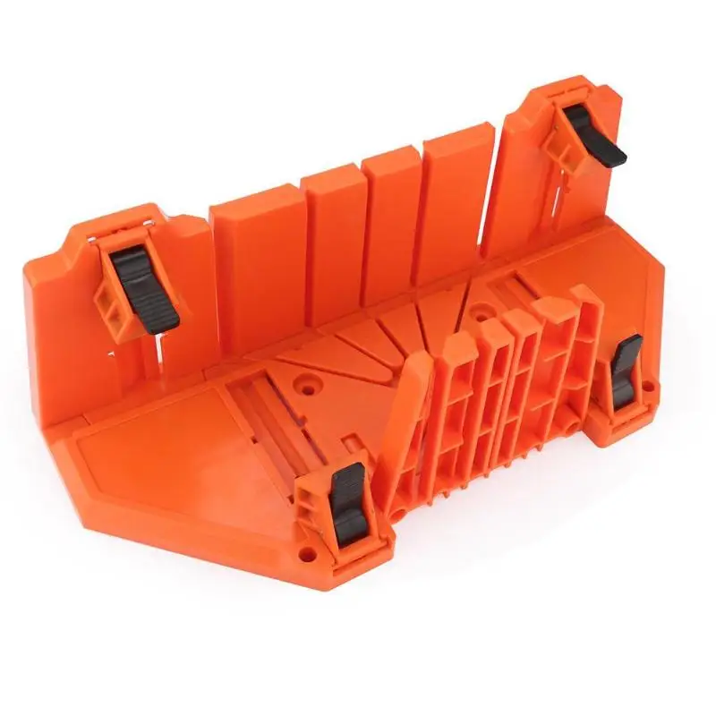 

Multi-Purpose Woodworking Diagonal Sawing Cabinet 45 90 Degree Sawing Box, Back-Saw Sawing Box Plastic 10.5 inch Cutting Tools