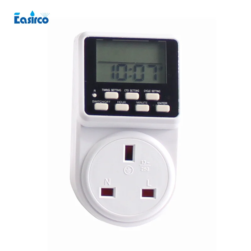 

Standard Programmable Cycle Timer Applicable To The United States/AUS/EU/UK Garden Sprinkler Send Universal Adapter