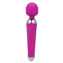 Multi-speed Silicone AV Wand Vibrator Waterproof Dildo Vibrator G Spot Clitoris Stimulator Female Masturbator Sex toys for adult