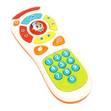 Детский пульт дистанционного управления Игрушка музыкальный мобильный телефон ТВ пульт дистанционного управления ранняя развивающая игрушка электрическая обучающая музыкальная обучающая игрушка#50