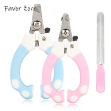 Профессиональные ножницы для стрижки ногтей для собак и кошек, ножницы для ухода за ногтями из нержавеющей стали для всех домашних животных