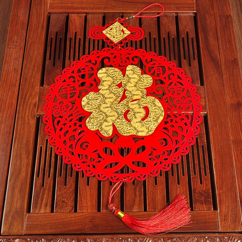New Arrival Chinese New Year Decor Fu Spring Festival Good Luck Hanging