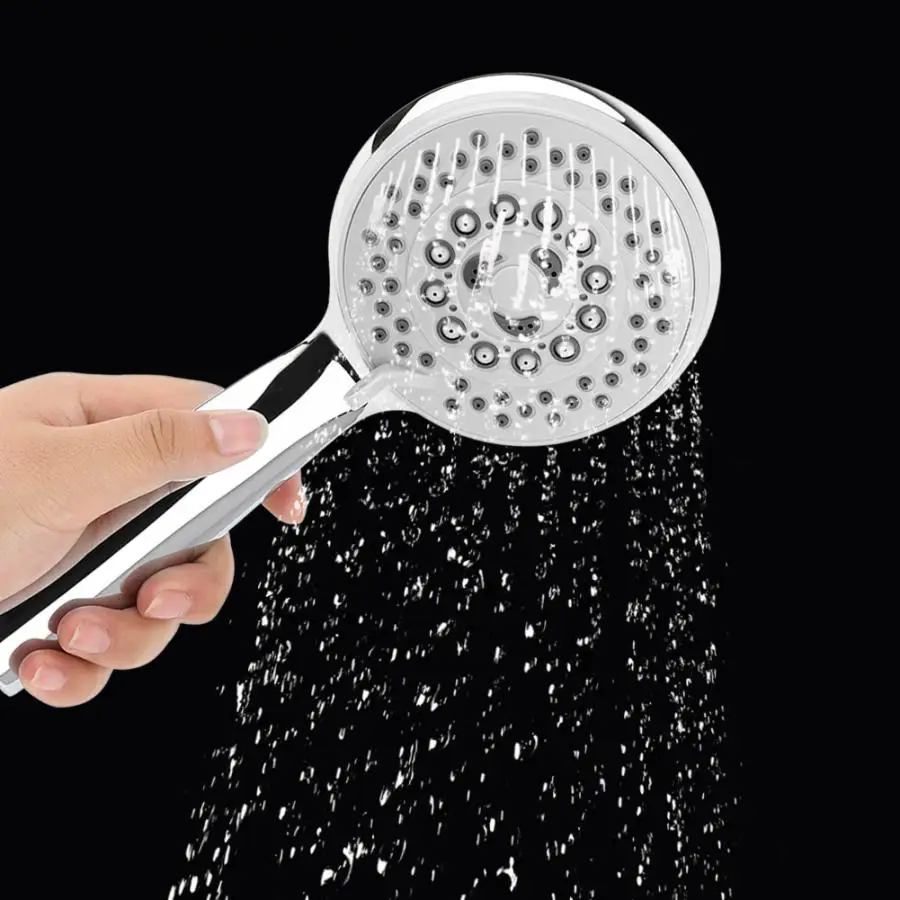 

G1/2" Adjustable Shower Head Bathroom Home Use Shower Spray Head Handheld Showering Head pommeau de douche Bathroom Accessories