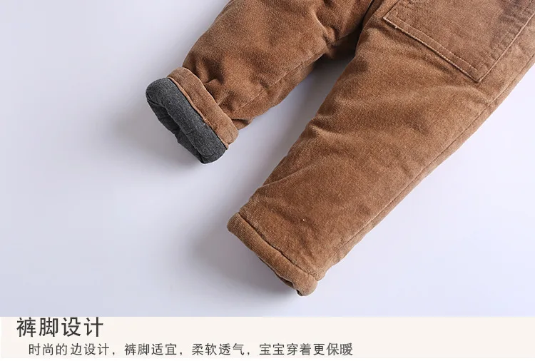 Зимние Комбинезоны для детей Комбинезон утепленный комбинезон Дети onesie зимние
