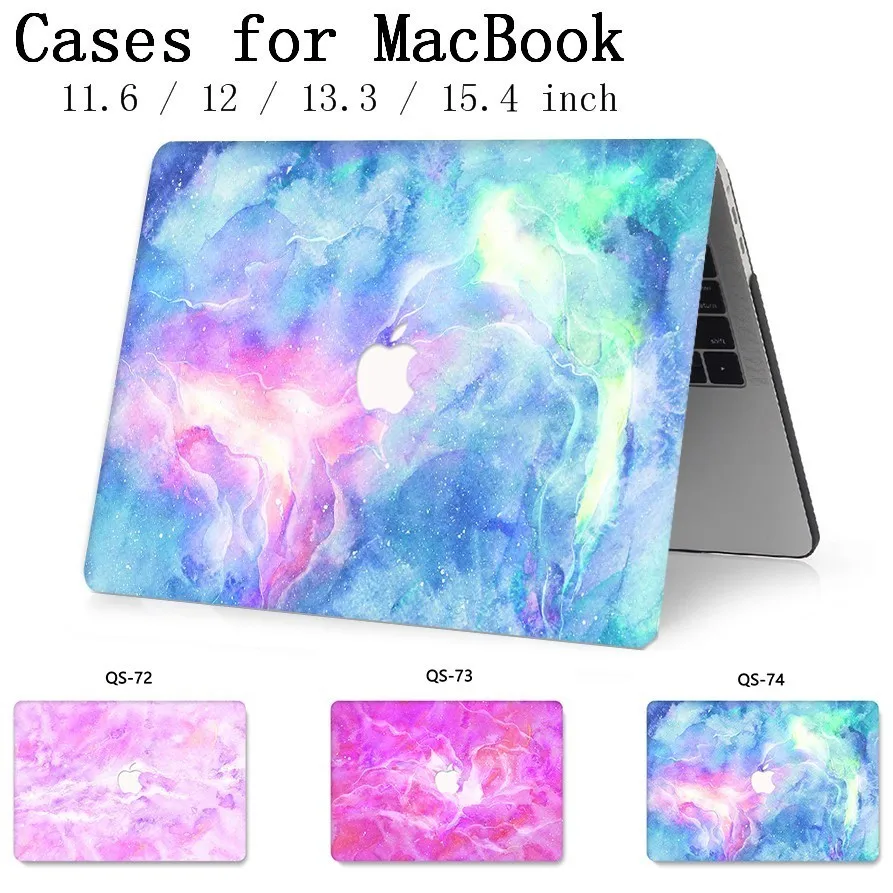 

For Notebook Cover MacBook Laptop Case Sleeve For MacBook Air Pro Retina 11 12 13 15.4 Inch With Screen Protector Keyboard Cover