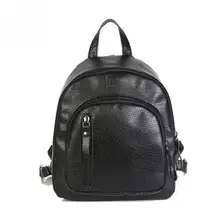 2019 New Black Backpack Women Fashion PU Casual Portable Backpack Mini Girls School Bag Backpackv 2019 New Black Backpack Women Fashion PU Casual Portable Backpack Mini Girls School Bag Backpackv