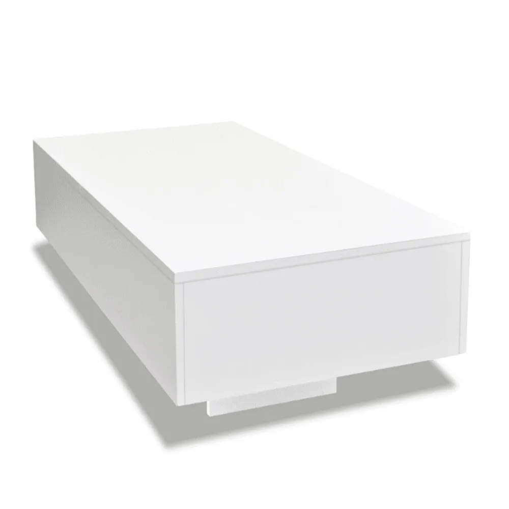 VidaXL Rectangular Coffee Table High Gloss White Side Table Coffee Tables MDF Living Room Furniture Modern Home Furniture VidaXL Rectangular Coffee Table High Gloss White Side Table Coffee Tables MDF Living Room Furniture Modern Home Furniture